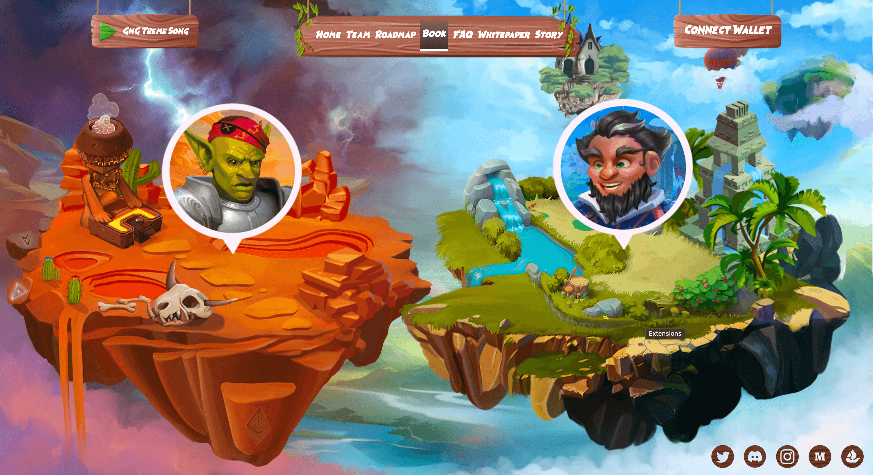 Interactive Homepage